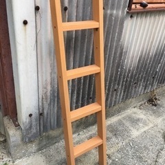 木製ハシゴ　階段