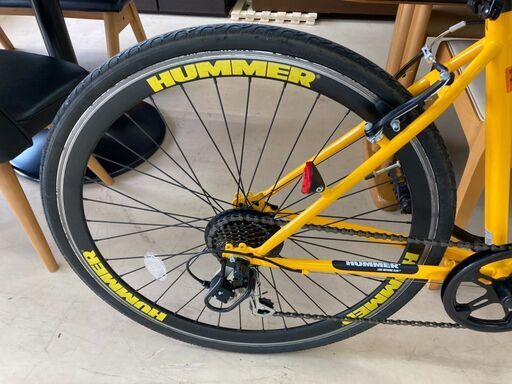 人気のクロスバイク HUMMER HUMMER スポーツタイプ自転車 ブラック