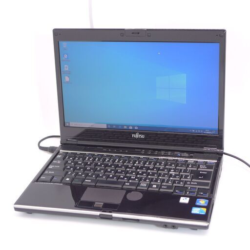 中古良品 日本製 13.3型 紫色 ノートパソコン 富士通 SH560/3A Core i3 4GB 500GB DVDマルチ 無線 Wi-Fi Windows10 Office