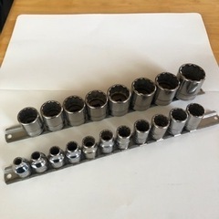 Snap-on スナップオン 3/8 シャローソケットセット