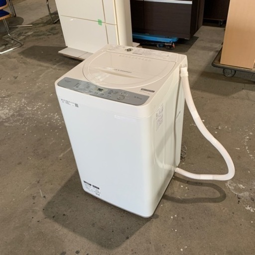 ♦️EJ1458番SHARP全自動電気洗濯機 【2018年製】 洗濯機 公式 