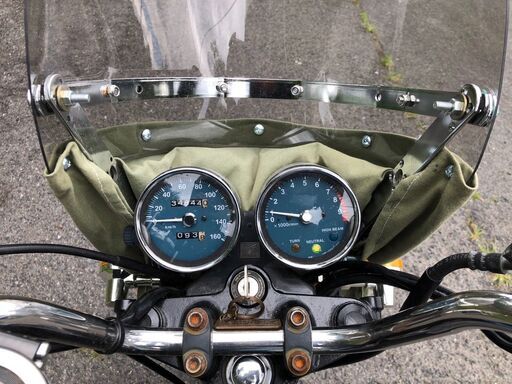 車検R4/10まで！cb400ss 　Z400FX外装　風防　キャプトンマフラー