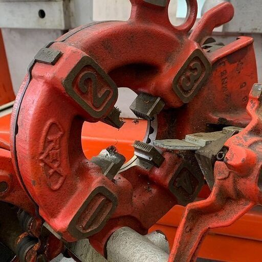 REX レッキス N40AⅢ N40A3 パイプマシン ねじ切り機【野田愛宕店  