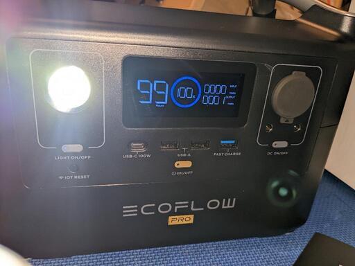 EcoFlow ポータブル電源 RIVER Pro