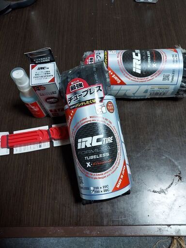 ロードバイク IRC  FORMULA PRO TUBELESS X-Guard