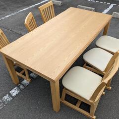 ※緊急値下げ！！6人掛けダイニングこたつ【専用布団付き】