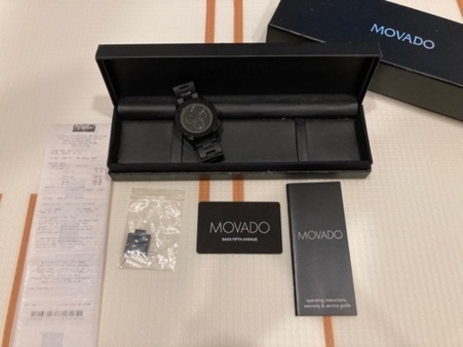 本物レシート有】MOVADO BOLD モバード 腕時計 スイスの時計メーカー