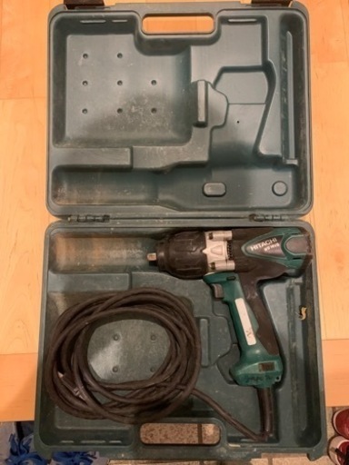 日立 HITACHI インパクトレン WR14VB 動作良好！ ボルト締め、土台 