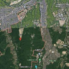 【成約済み】札幌市南区石山 山林 市街化調整区域 ８６７１㎡ - 土地販売/土地売買
