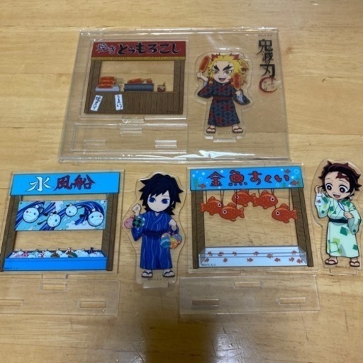 鬼滅の刃　ufotable 夏祭り屋台アクリルスタンド