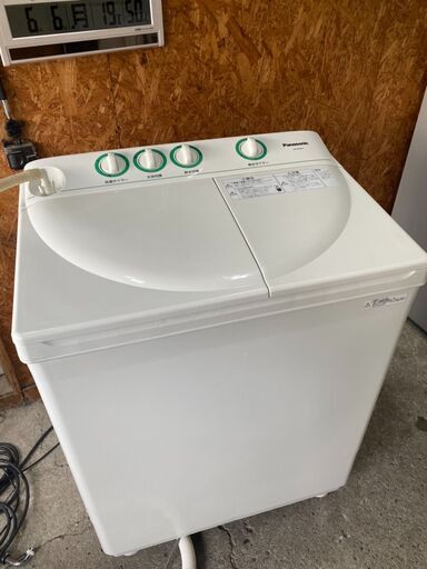 X0603　パナソニック　2層式洗濯機　2017年　４ｋｇ