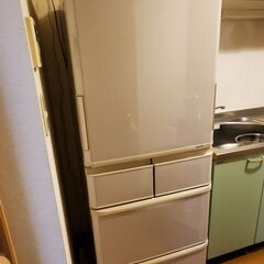 シャープ2013年製　5ドア冷蔵庫　シルバー