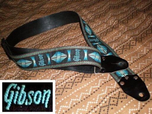 【受付終了】ギブソン ◆ ストラップ ◆ ビンテージ ◆ ヴィンテージ ◆ GIBSON