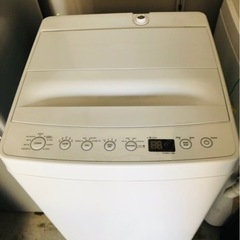 配送可能　2018年　amadana 全自動洗濯機 洗濯5.5k...