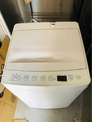配送可能　2018年式　AT-WM45B-WH 全自動洗濯機 ホワイト [洗濯4.5kg /乾燥機能無 /上開き]