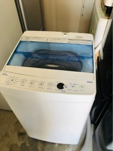 配送可能 2020年式 「Haier(ハイアール) 全自動洗濯機 JW-C45FK