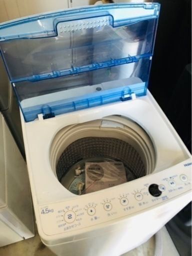 配送可能　2020年式　「Haier(ハイアール) 全自動洗濯機 JW-C45FK  - 家電