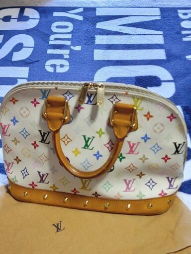 LOUIS VUITTON モノグラムマルチカラーアルマM92647(廃盤)ハンドバッグ