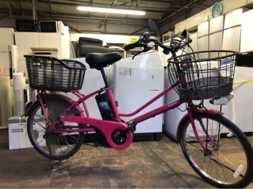 パナソニック Panasonic BE-ENDV03M [電動アシスト自転車（20型） チェリーピンク LALA5mini（ララファイブミニ） エコナビ搭載]