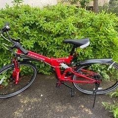 (早い者勝ち！)VOLKSWAGEN type-2 MTB-2618 26インチ 折りたたみマウンテンバイク(美品)