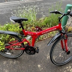 (早い者勝ち！)VOLKSWAGEN type-2 MTB-2618 26インチ 折りたたみマウンテンバイク(美品)