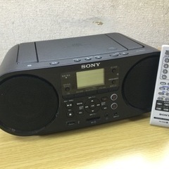 SONY CDラジオ 美品 動作確認済 多機能 ZS-RS80B...