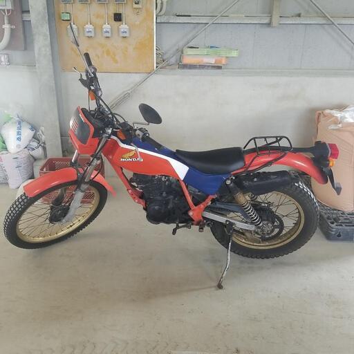 受付け終了　ホンダ　TLR200　バイク
