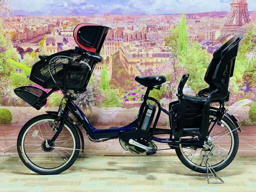 e4421電動自転車ブリヂストン20インチ　1点滅4点灯 8アンペア