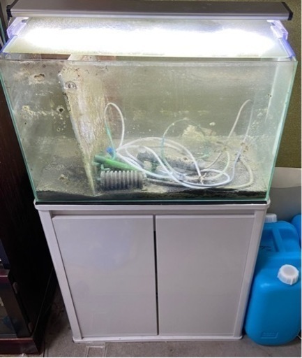 （売）60cm ガラス製水槽セット　引き取り希望