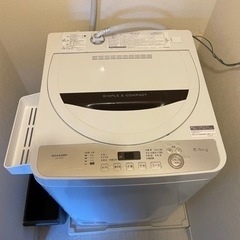 洗濯機6kg サイドマグネット付き(おまけ)