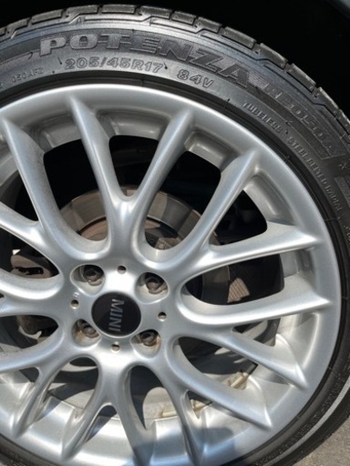 【早い者勝ち‼️】MINIジョンクーパーワークスR56 17インチホイール/タイヤ