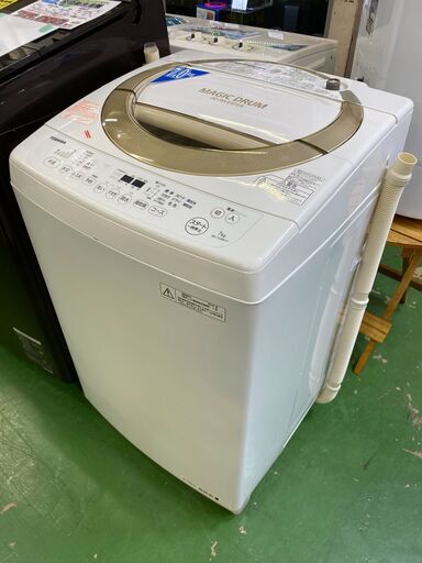 【愛品館八千代店】保証充実TOSHIBA2016年製7.0㎏全自動洗濯機AW-7D3M