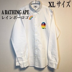 値下げしました。【希少】A BATHING APE  エイプ レ...