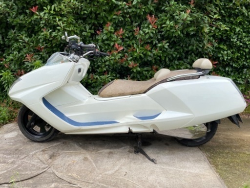 乗って帰れるYAMAHA ヤマハ MAXAM マグザム 白オールペイントSG17J 乗って帰れるYAMAHA ヤマハ MAXAM マグザム 白オールペイントSG17J