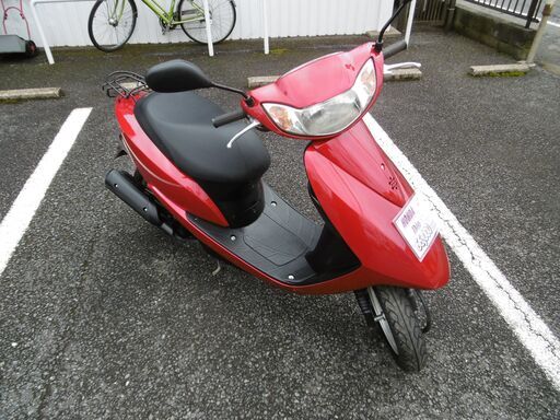 葉県富里市リサイクルショップセコンドハンド 原付 バイク AF62 Dio ディオ 50CC 4サイクル ホンダ HONDA 中古 レッド 税込￥66,000-