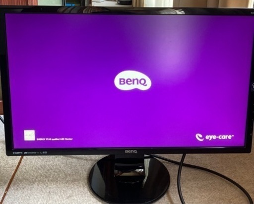 BenQ モニター ディスプレイ GL2460HM 24インチ/フルHD/TN/HDMI,VGA,DVI端子