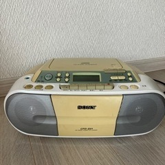 SONY　CDラジカセ CFD-S01