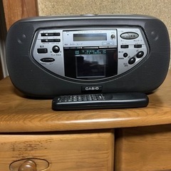 【良品】CASIO CD.カセットプレイヤー