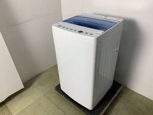 (220609)　ハイアール　全自動電気洗濯機　JW-C55CK　5.5kg　2017年製