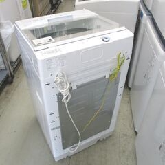 洗濯機 6.0kg 2020年製 NTR60 ニトリ 幅56.5cm ホワイト 高年式 NITORI 