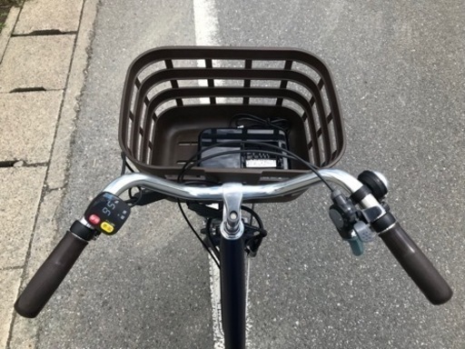 電動アシスト自転車 新しい！綺麗！ブリヂストン ラクット RK4B41 24 