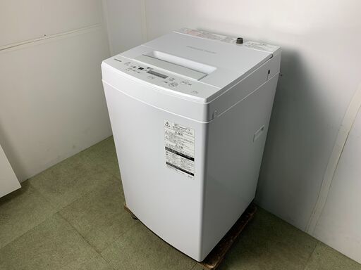 (220609)　東芝　電気洗濯機　AW-45M7　4.5kg　2020年製