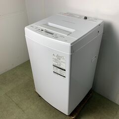 (220609)　東芝　電気洗濯機　AW-45M7　4.5kg　...