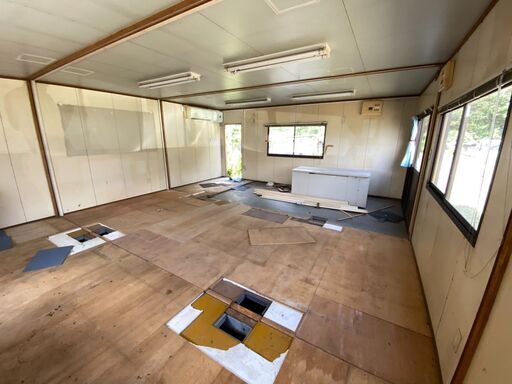 プレハブ エアコン 台所付き 約23畳