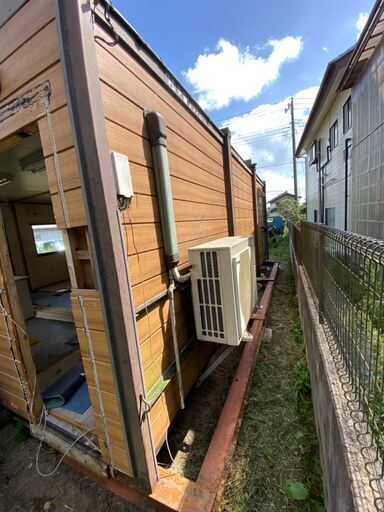 プレハブ エアコン 台所付き 約23畳