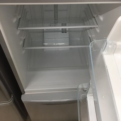 【店舗引き取りのみ(トラック無料貸出し可能)】動作確認、清掃済み‼️ PANASONIC パナソニック NR-B148W-S 138L 2ドア冷蔵庫 2016年製 NJ 15