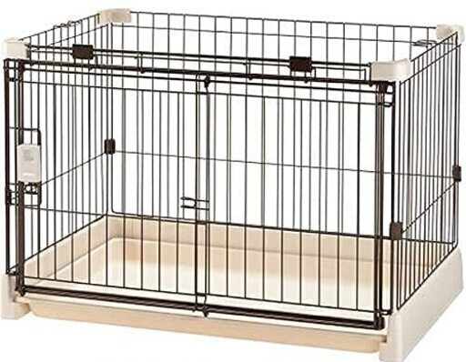 (220609)【30％値下げ】　★未使用品★　リッチェル　もっとお掃除簡単ペットサークル　90-60　超小型犬～小型犬用