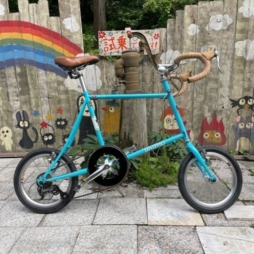 【2526】ミニベロ　ブルーノ　16インチ　前後タイヤ新品　55,600円（防犯・税込）