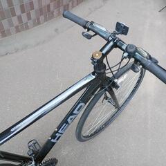 取引決定しました！防犯登録料込み！札幌市内配達無料。中古HEADクロスバイク490サイズ。