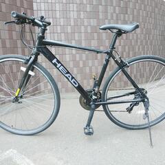 取引決定しました！防犯登録料込み！札幌市内配達無料。中古HEADクロスバイク490サイズ。